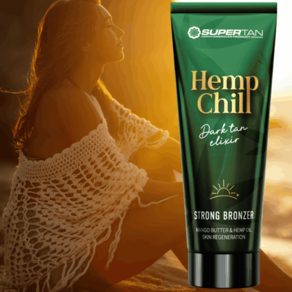 Supertan Hemp Chill Mocny Bronzer O Właściwościach Regenerujących 200ml - obrazek 2