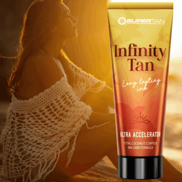 Supertan Infinity Tan Ultra Accelerator Do Opalania 200ml - obrazek 2
