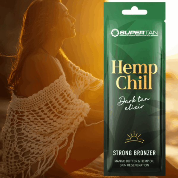 Supertan Hemp Chill Mocny Bronzer O Właściwościach Regenerujących 15ml - obrazek 2