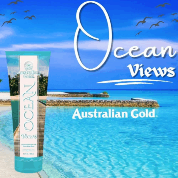 Australian Gold Ocean Views Naturalny Bronzer Do Opalania 250ml - obrazek 2