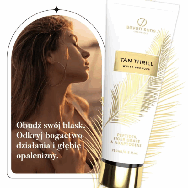 7suns Tan Thrill White Bronzer 250ml - obrazek 2