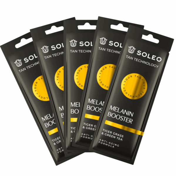Soleo Tan Technology Melanin Booster Przyspieszacz Do Opalania x5szt 15ml