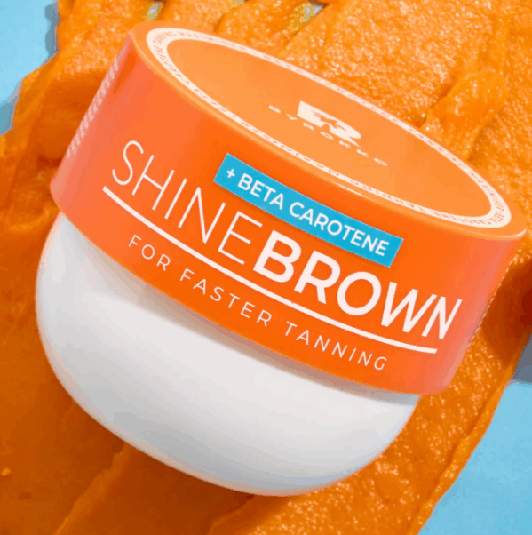 Byrokko Shine Brown Krem Z Beta-karotenem Dla Głębszej I Ciemniejszej Opalenizny 210ml - obrazek 2