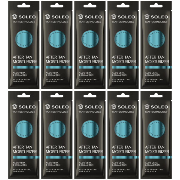 Soleo Tan Technology After Tan Moisturizer Balsam Po Opalaniu x10szt 15ml