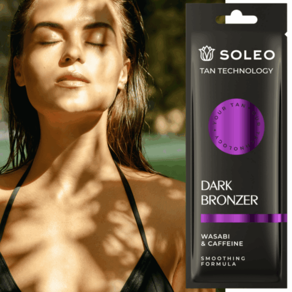 Soleo Tan Technology Dark Bronzer Mocny Bronzer Do Opalania x10szt 15ml - obrazek 3
