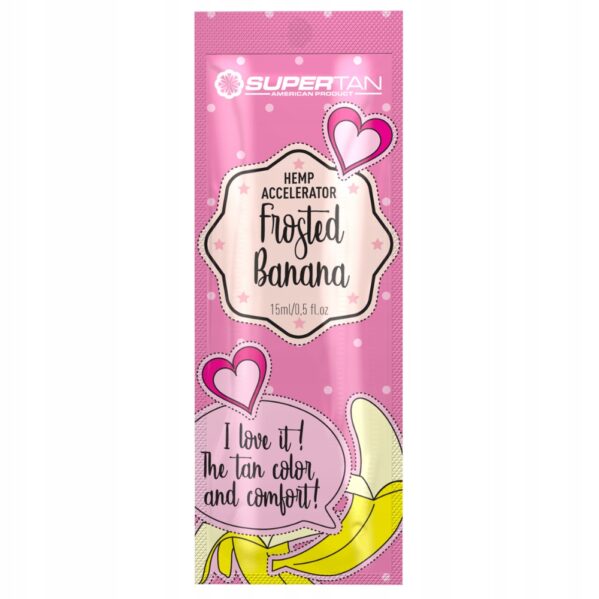 Supertan Frosted Banana 5x 15ml Przyspieszacz Opalania + Gratisy - obrazek 2