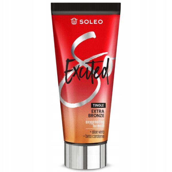 Soleo Excited 150ml Bronzer Rozgrzewający Z Efektem Tingle + Gratisy - obrazek 2