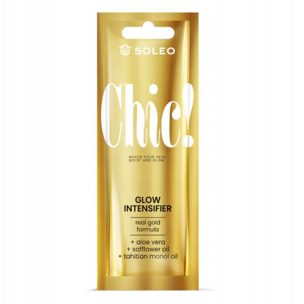 Soleo Chic 3x15ml Przyspieszacz Opalania Z Drobinkami Złota + Gratisy - obrazek 2
