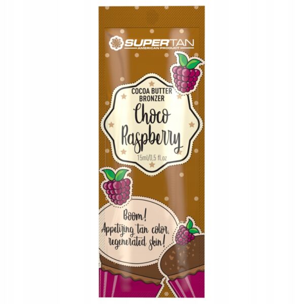 Supertan Choco Raspberry 5x 15ml Mocny Bronzer + Gratisy - obrazek 2