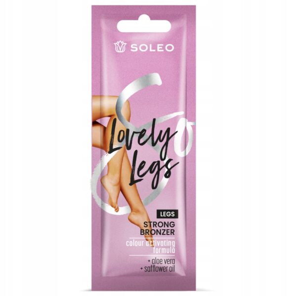 Soleo Lovely Legs 5x10ml Mocny Bronzer Do Opalania Nóg + Gratisy - obrazek 2