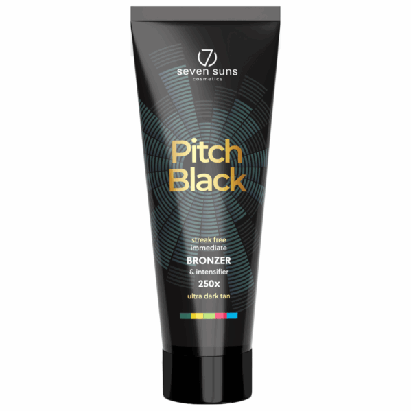 7suns Pitch Black Ultra Ciemny Bronzer 250ml  + Podwójne Lusterko Gratis - obrazek 2