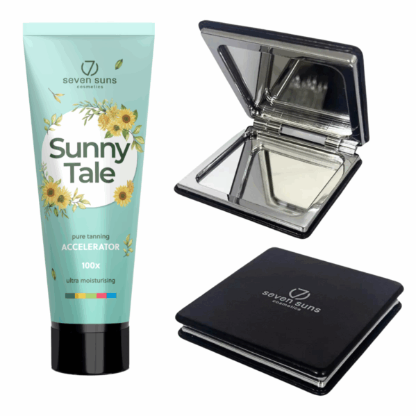 7suns Sunny Tale Przyspieszacz Do Opalania 250ml + Podwójne Lusterko Gratis