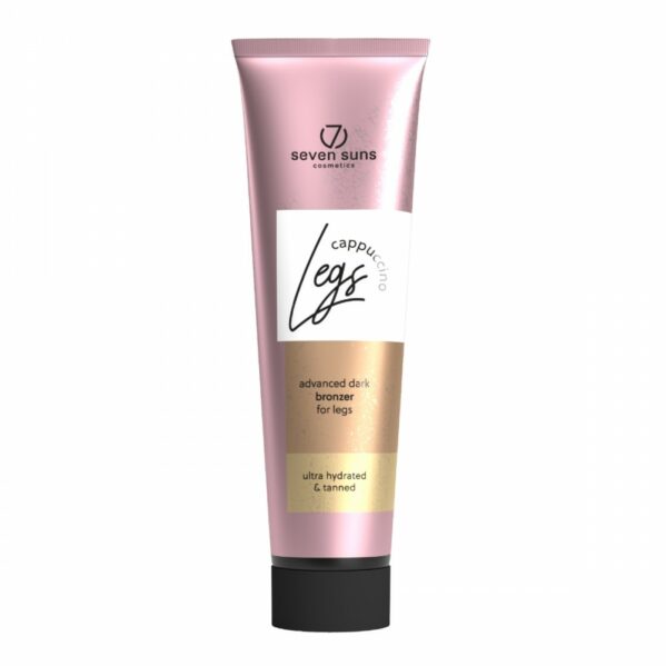 7suns Cappuccino Legs Przyspieszacz-Bronzer Do Nóg + Podwójne Lusterko Gratis - obrazek 2