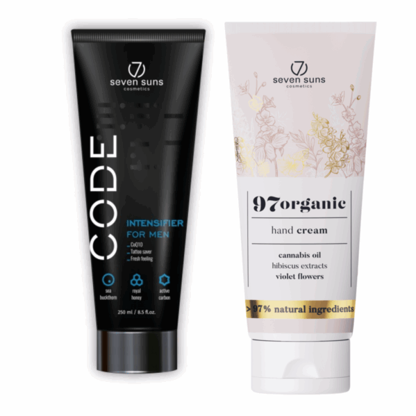 7suns Code Przyspieszacz Dla Mężczyzn 250ml + Krem Do Rąk 75ml Gratis