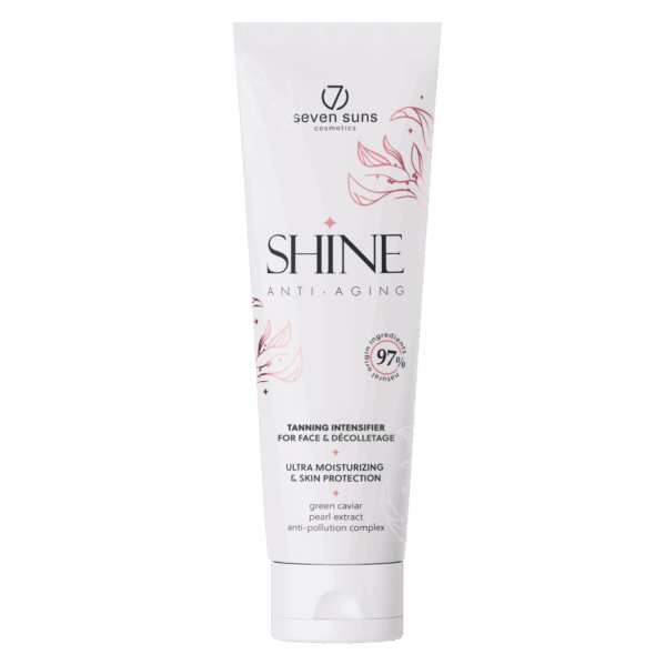 7suns Shine 50x Przyspieszacz Do Opalania Twarzy 75ml + Podwójne Lusterko Gratis - obrazek 2