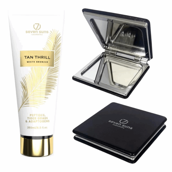 7suns Tan Thrill White Bronzer 250ml + Podwójne Lusterko Gratis