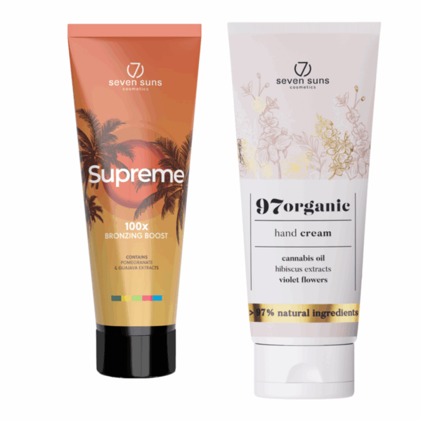 7suns Supreme Bronzer 250ml + Krem Do Rąk 75ml Gratis