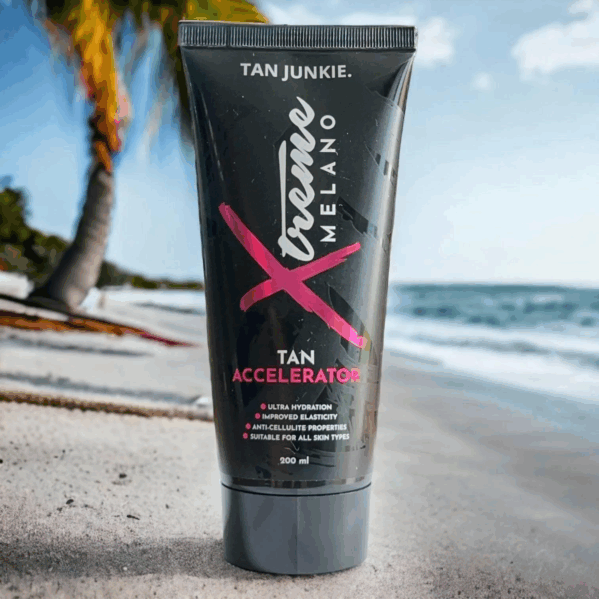 Tan Junkie Xtreme Melano Przyspieszacz Z Efektem Tingle 200ml - obrazek 2