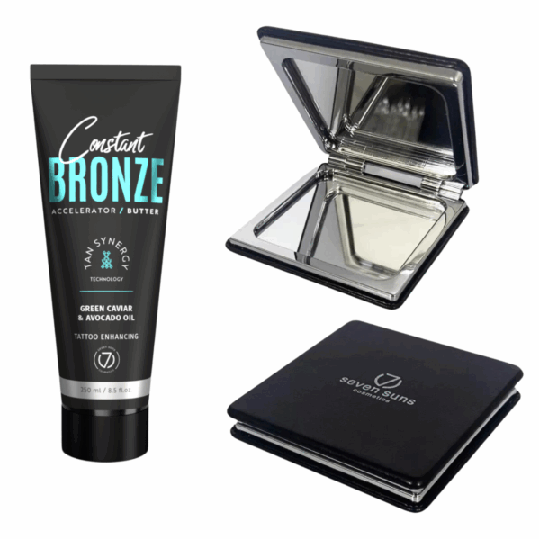 7suns Constant Bronze Accelerator Butter 250ml + Podwójne Lusterko Gratis