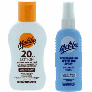 Malibu SPF20 Balsam 100ml + Spray Po Opalaniu 100ml