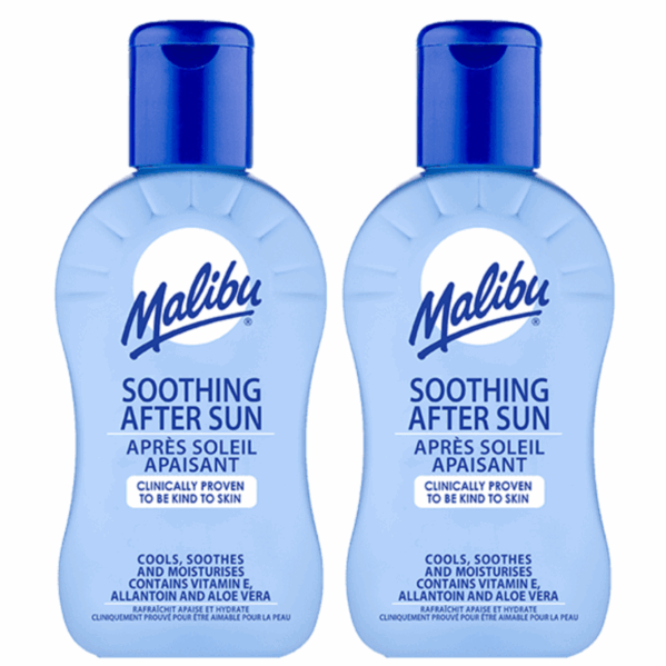 Malibu After Sun Lotion Balsam Po Opalaniu 100ml x2szt
