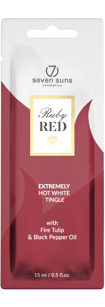 7suns Ruby Red Extremely Hot White Tingle x10szt