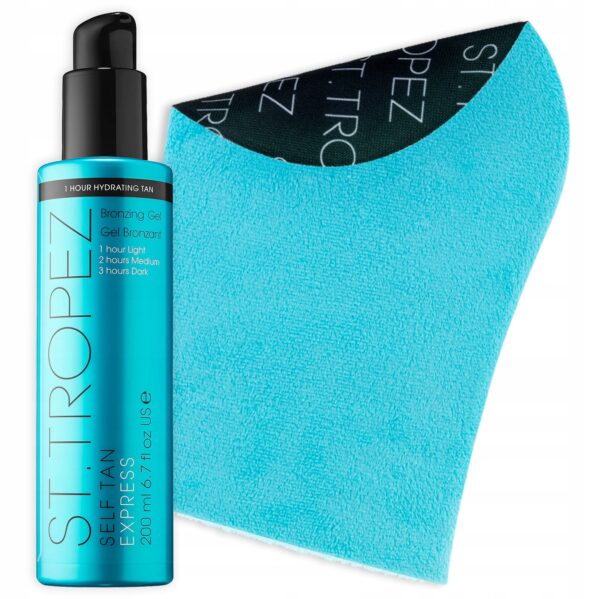 St.Tropez Tan Self Express Gel 200ml + Rękawica