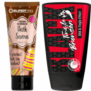 Supertan Dark Sauna + Wild Tan Black Tingle Gratis