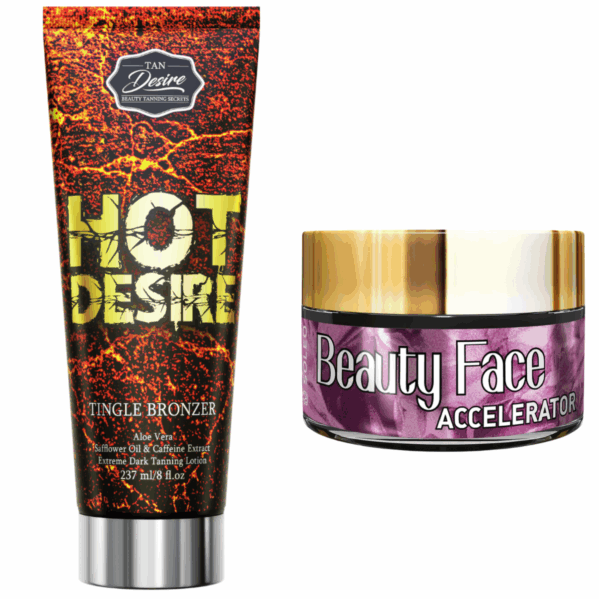Tan Desire Hot Desire + Słoiczek Beauty Face