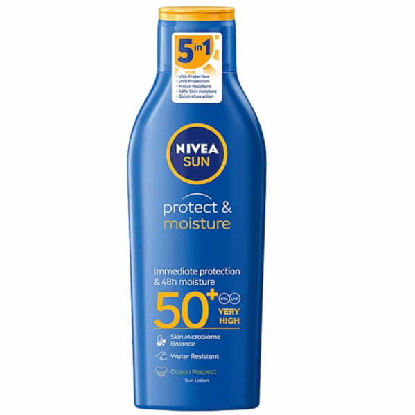 Nivea Protect & Moisture SPF50 Balsam + Piłka Plażowa - obrazek 2