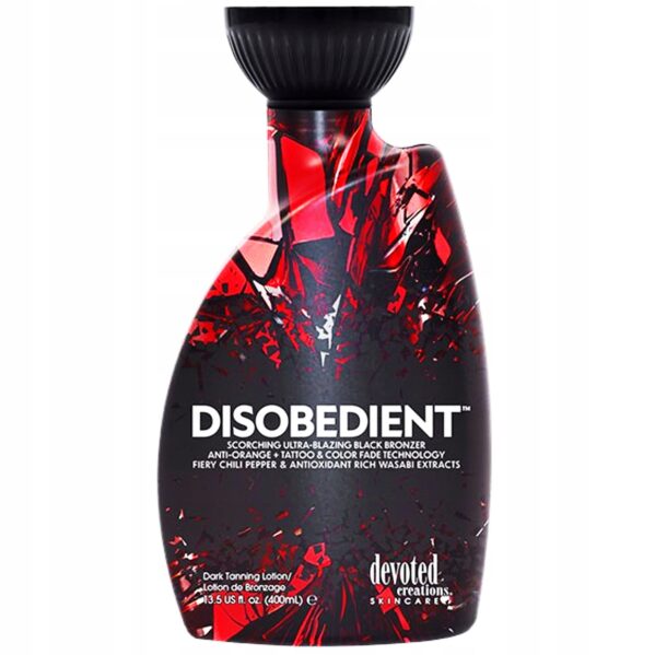 Disobedient Scorching Ultra Blazing Black Bronzer do opalania BRĄZ 400ml