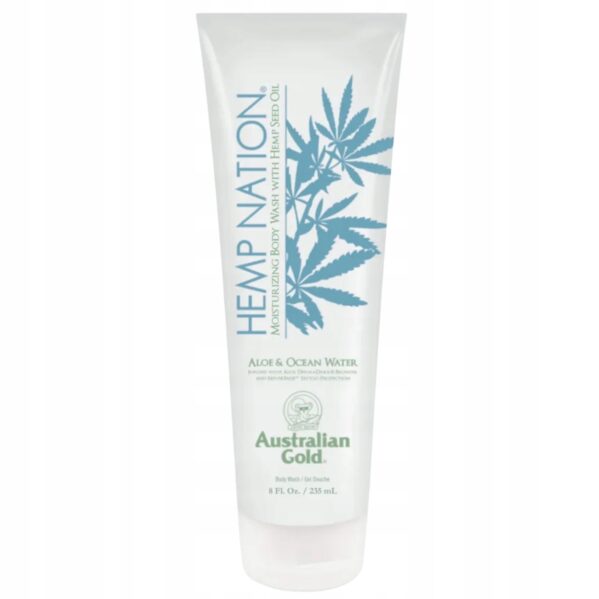 Żel pod prysznic z aloesem Hemp Nation Aloe & Ocean Water Shower Gel