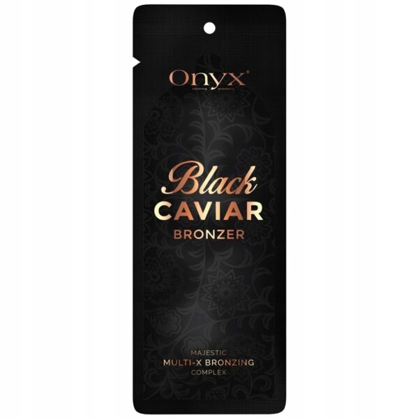Bronzer do opalania BALSAM do ciała SOLARIUM ONYX BLACK CAVIAR Próbka 5ML