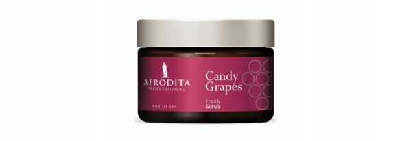 Afrodita Candy Grape Peeling do ciała OLEJ Z PESTEK WINOGRON OMEGA 6 200g - obrazek 8