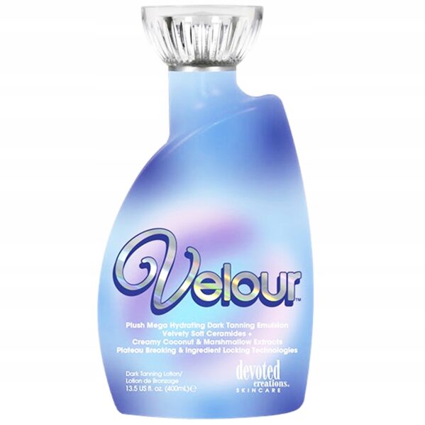 EMULSJA do opalania SOLARIUM Velour Plush Mega Hydrating Dark Tanning 400ml