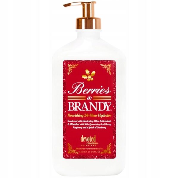 Nawilżający BALSAM do ciała PO OPALANIU 24h ochrony Berries & Brandy 540ml - obrazek 2