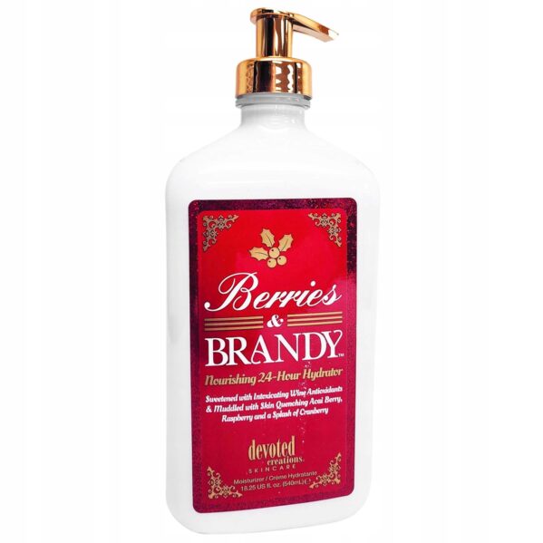 Nawilżający BALSAM do ciała PO OPALANIU 24h ochrony Berries & Brandy 540ml