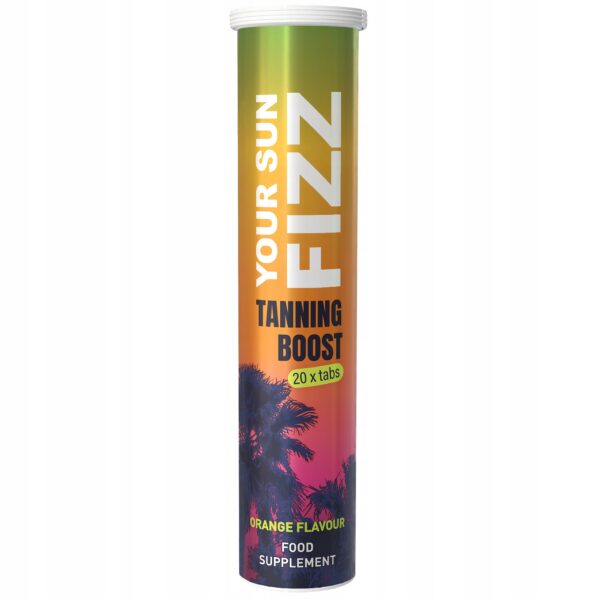 Your Sun Fizz Musujące tabletki dla zdrowej skóry i długotrwałej opalenizny