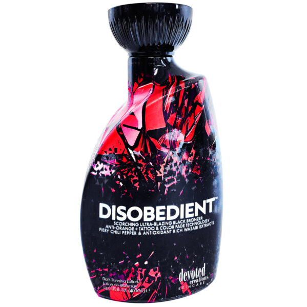 Disobedient Scorching Ultra Blazing Black Bronzer do opalania BRĄZ 400ml - obrazek 2