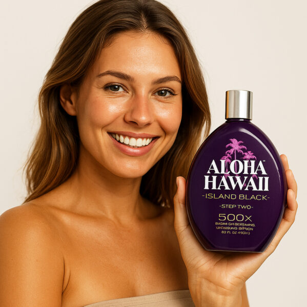 Tan Inc Aloha Hawaii Island Black Brązujący BALSAM do Opalania Bronzer 400ml - obrazek 2
