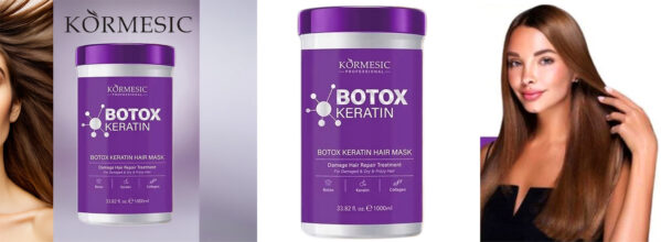 Maska do włosów z KERATYNĄ KOLAGENEM - Keratin Kormesic 1000 ml - obrazek 6