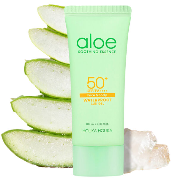Holika Holika Aloe Waterproof Sun Gel SPF50 70ml - obrazek 7