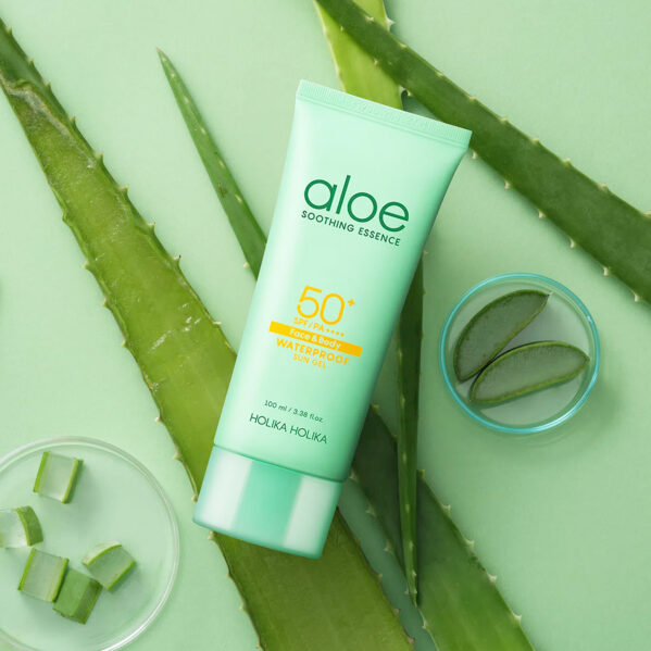 Holika Holika Aloe Waterproof Sun Gel SPF50 70ml - obrazek 2