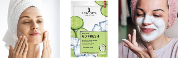 Kozmetika Afrodita MASK Go Fresh 2 x 6ml - obrazek 3