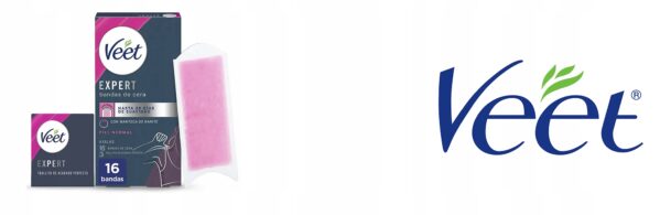 Plastry z woskiem do Depilacji Pach Veet Expert 16 szt. - obrazek 4
