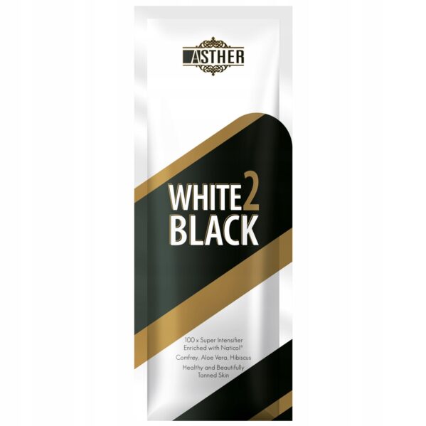 Balsam przyspieszający Opalanie do Solarium Asther WHITE 2 BLACK 15ML