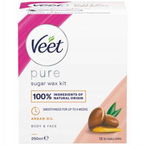 WOSK do DEPILACJI naturalny ciepły Veet Natural Inspirations Warm Wax 250ml