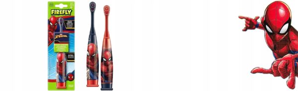 Szczoteczka do zębów SPIDERMAN TURBO Elektryczna Soniczna Dla Dzieci - obrazek 3