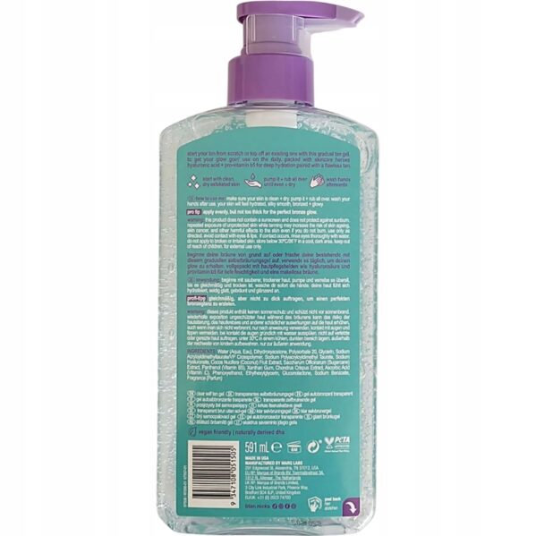 Żel samoopalający B.TAN Glow Your Own Way Daily Glow 591ml - obrazek 4