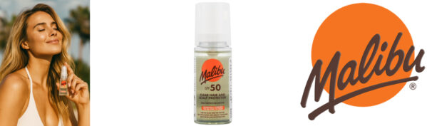 Malibu SPF50 Clear Hair & Scalp Protector 100ml - obrazek 4